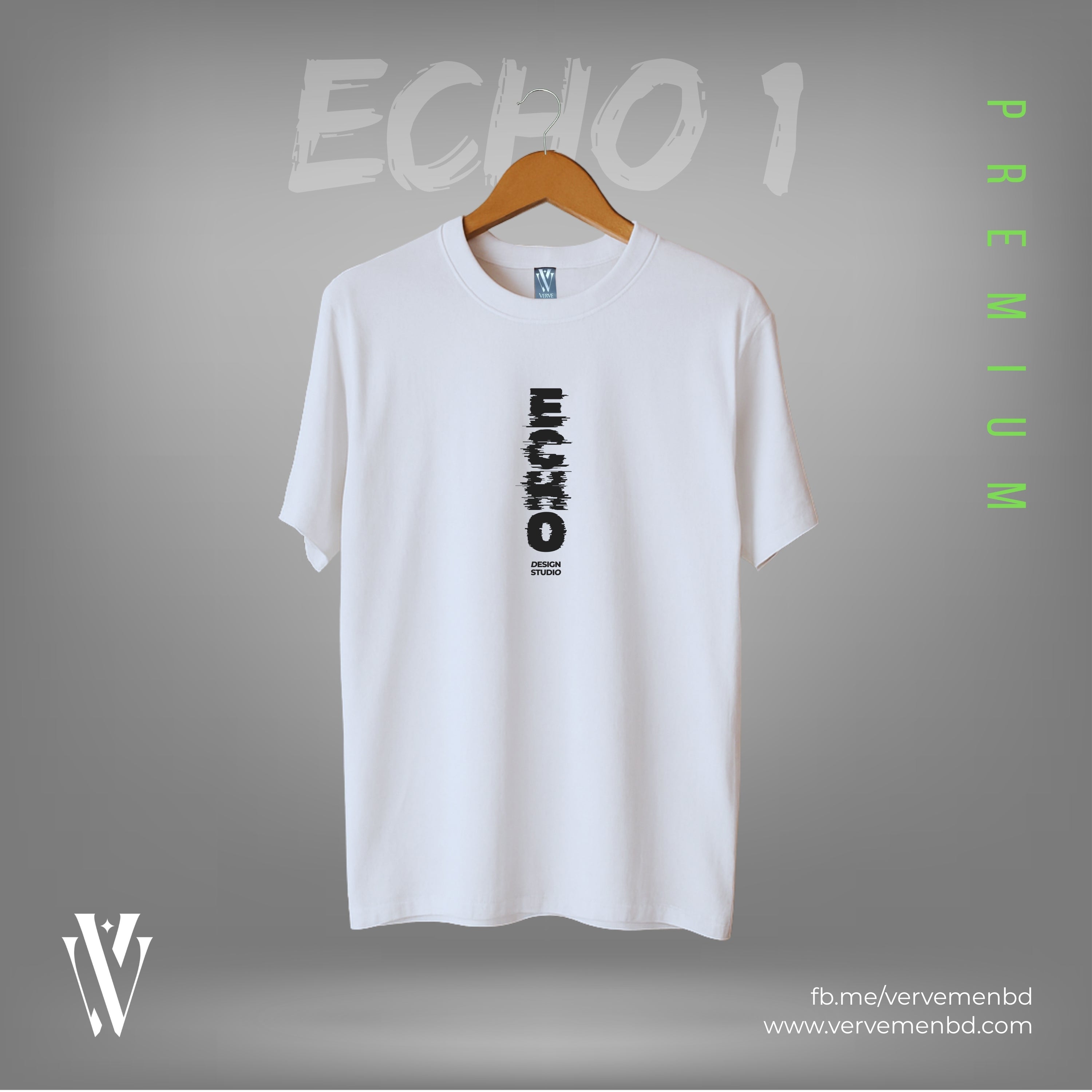 Half Sleeve Tshirt - Echo 1