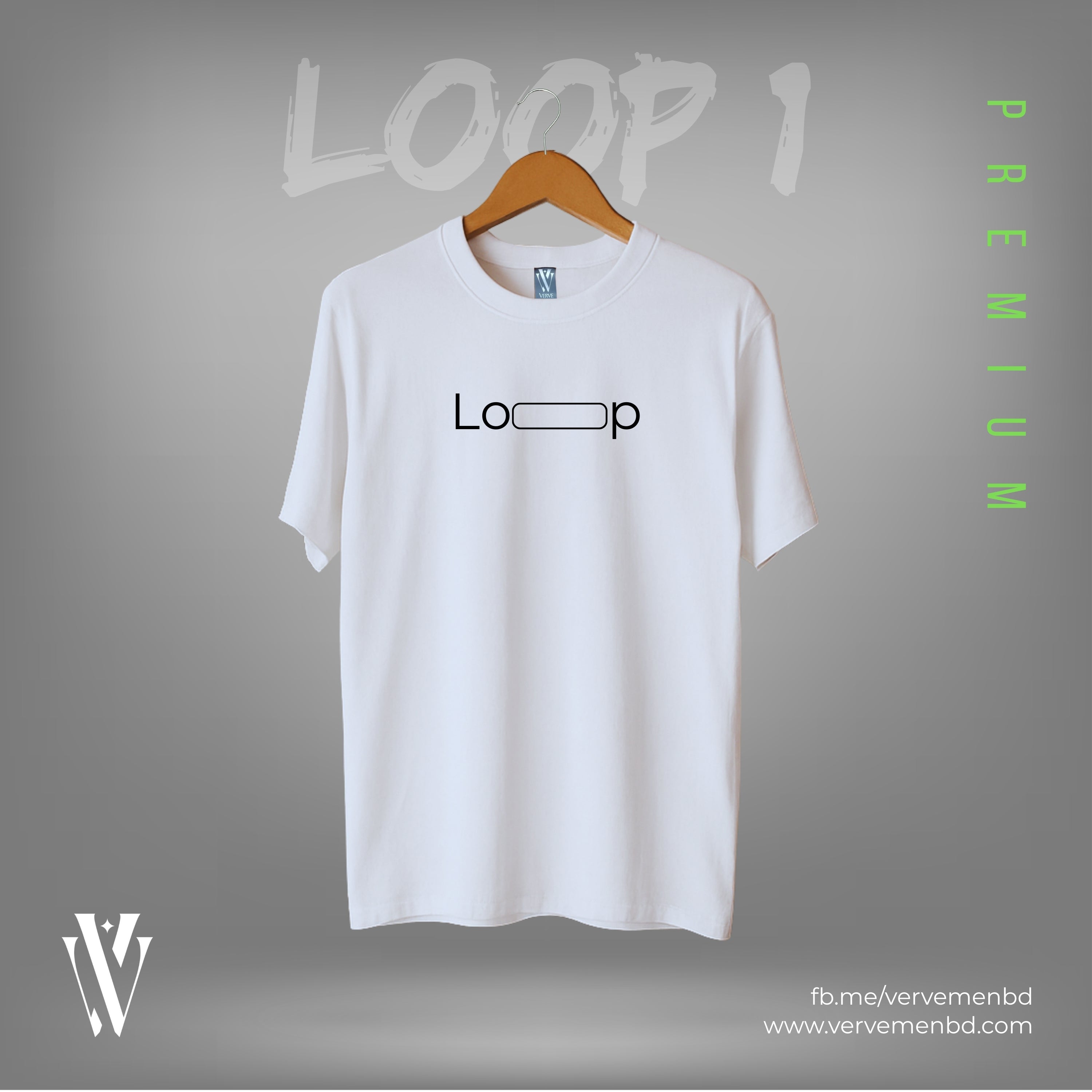 Half Sleeve Tshirt - Loop 1