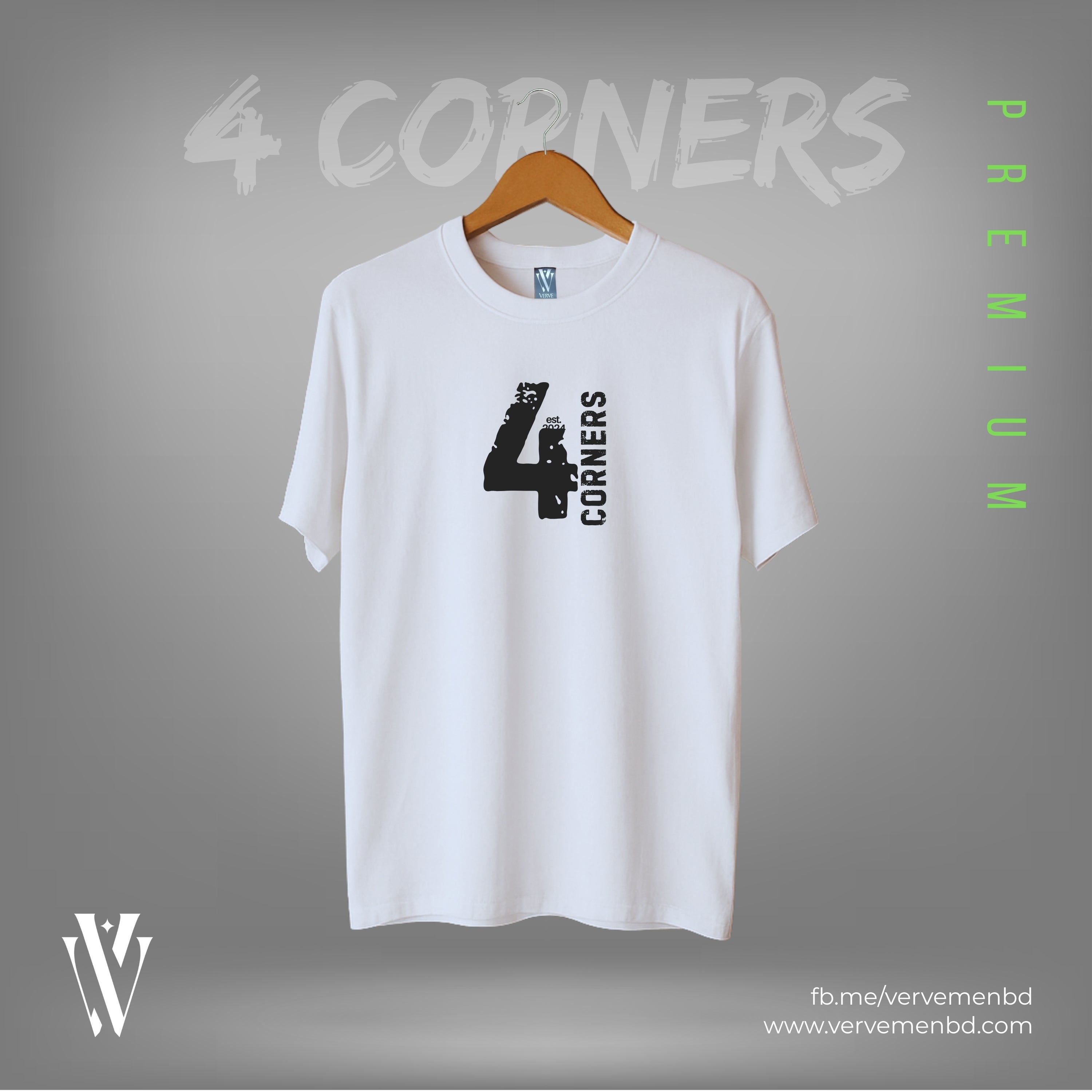 Half Sleeve Tshirt - 4 Corners