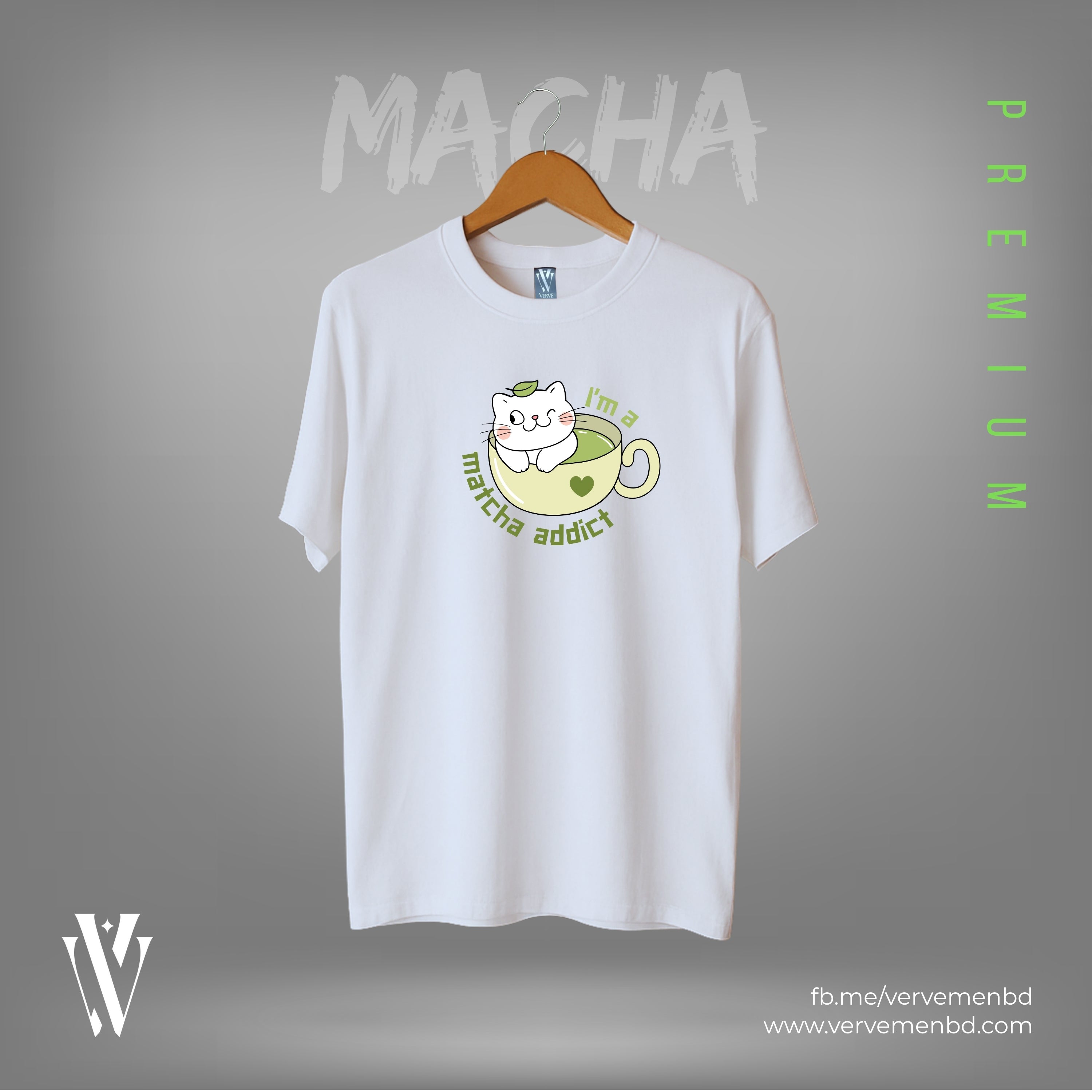 Half Sleeve Tshirt - Macha