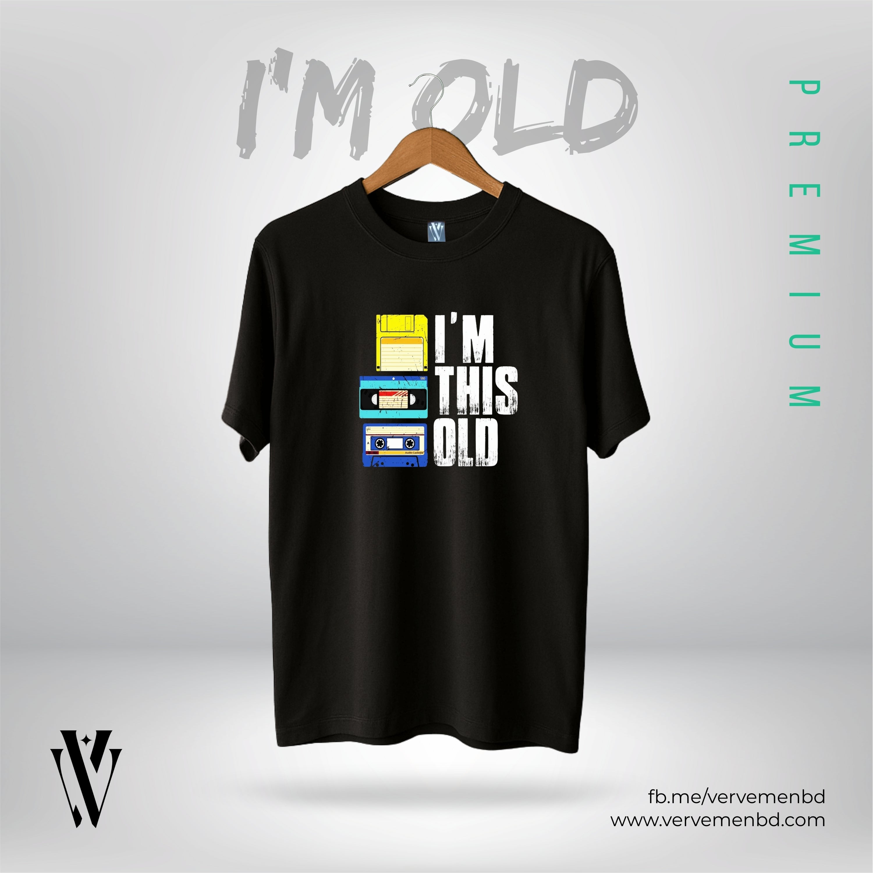 Half Sleeve Tshirt - I'm Old