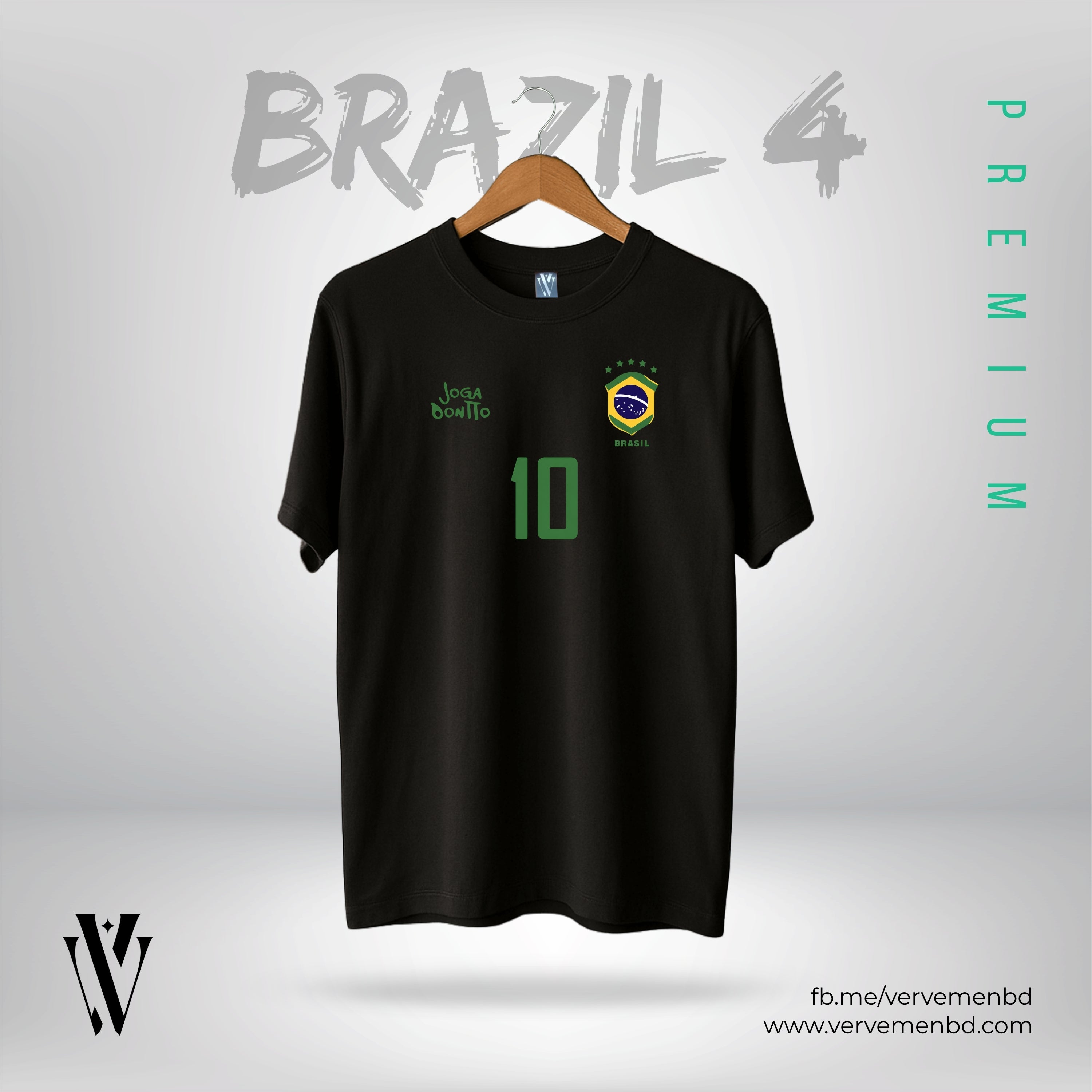 Half Sleeve Tshirt - Brazil 4