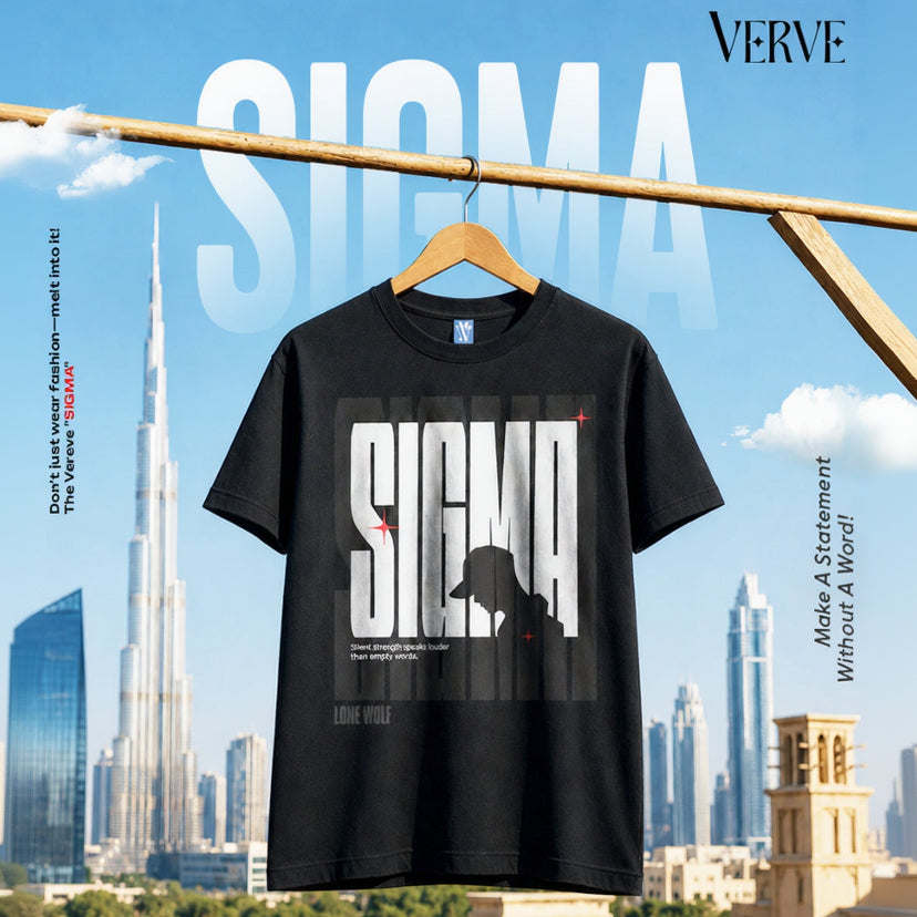 Half Sleeve Signature Tshirt - Sigma 1