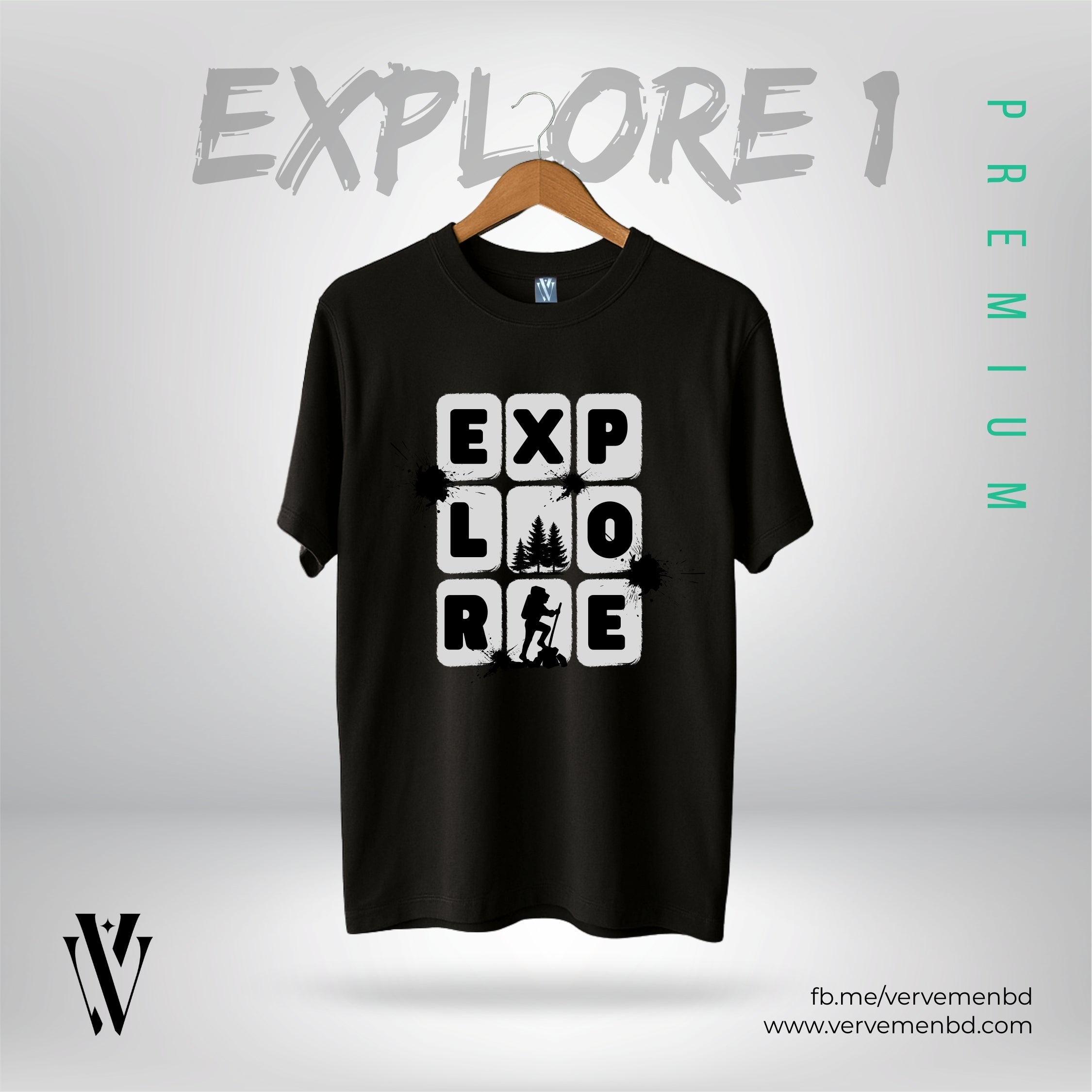 Half Sleeve Tshirt - Explore 1