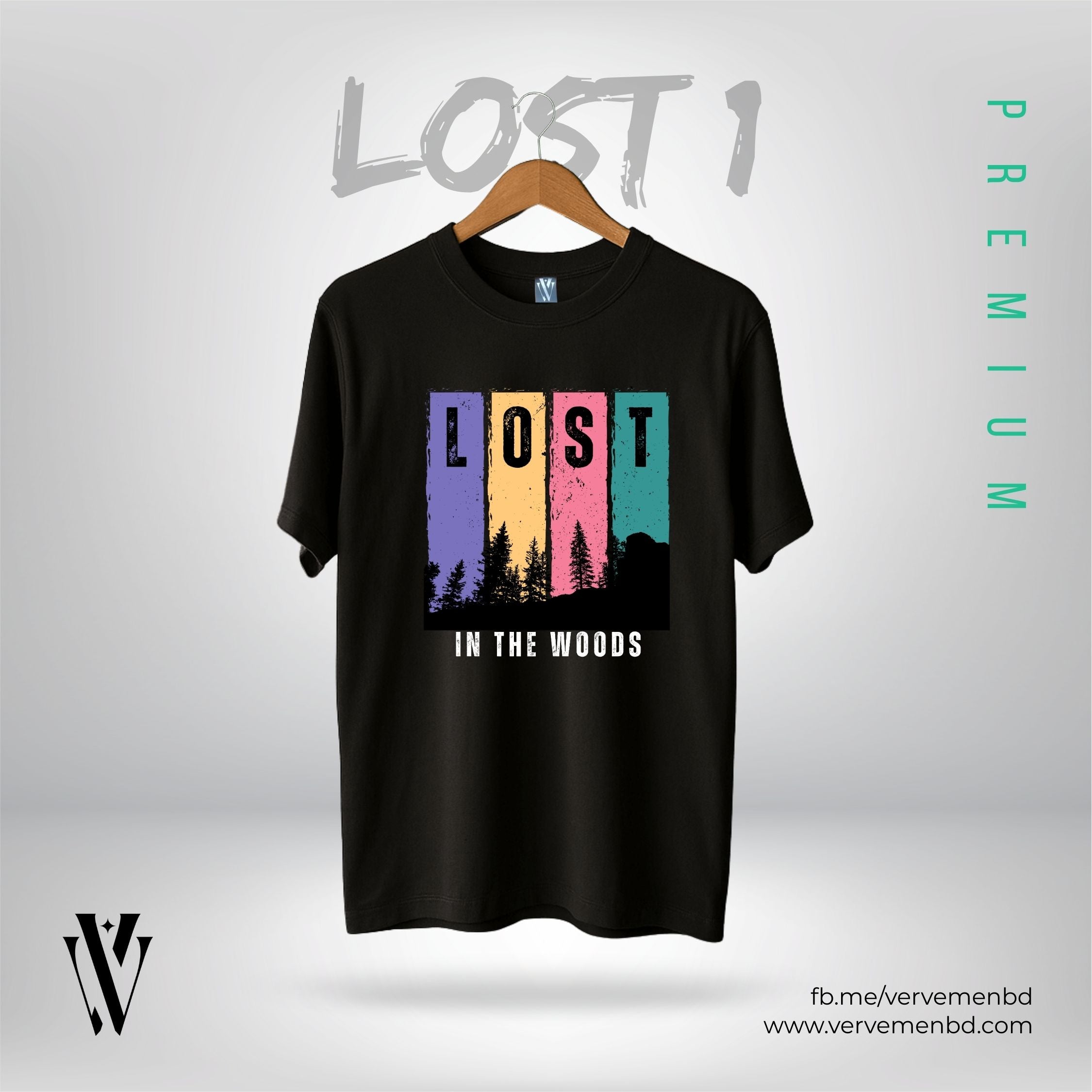 Half Sleeve Tshirt - Lost 1