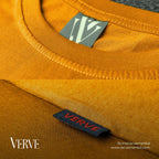 Half Sleeve Solid Tshirt - Orange