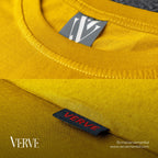 Half Sleeve Solid Tshirt - Yellow