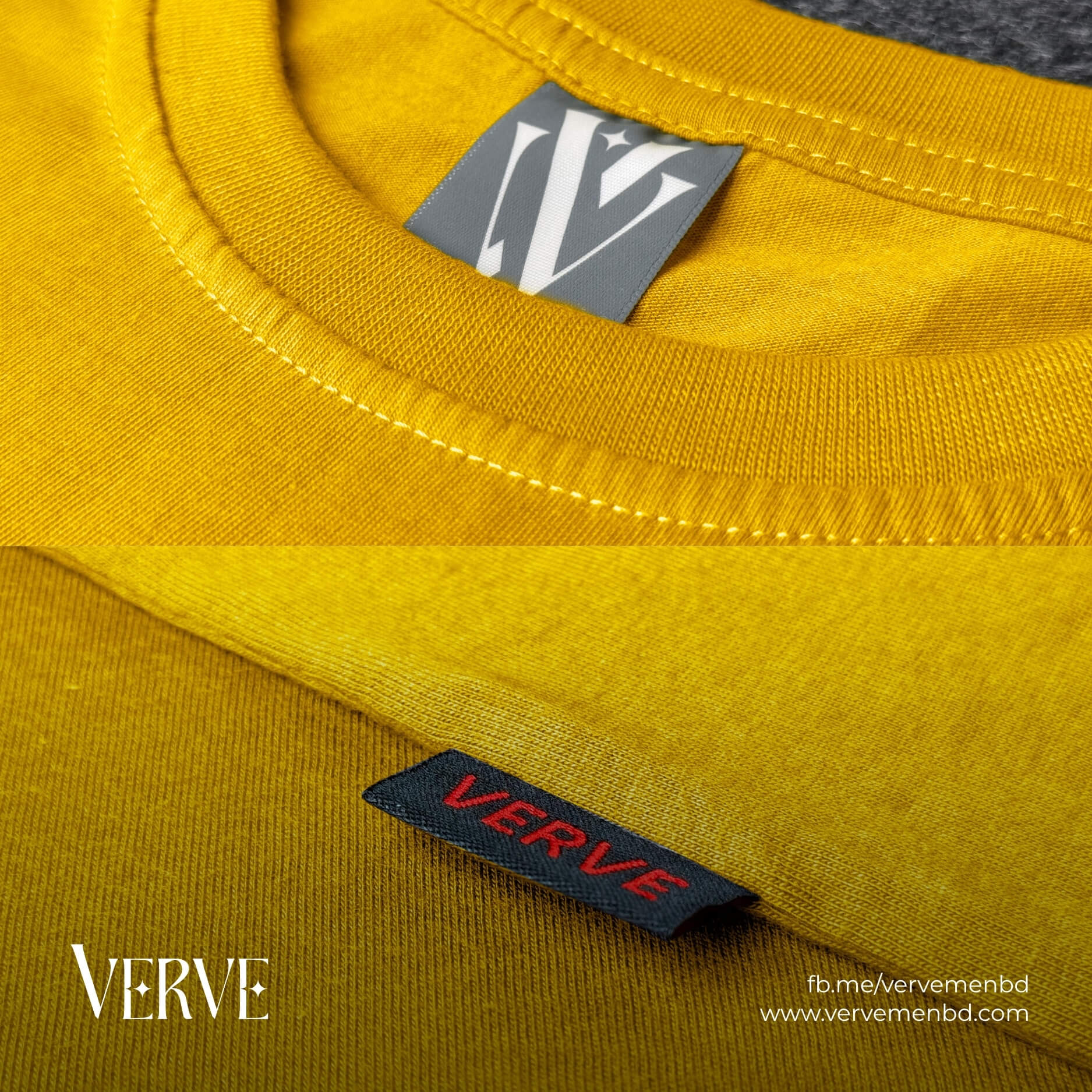Half Sleeve Solid Tshirt - Yellow